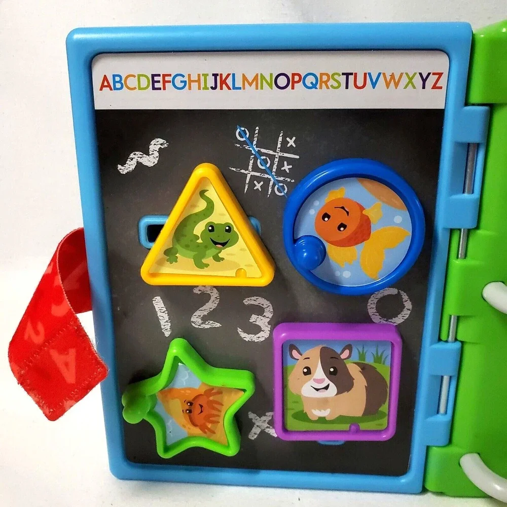 Fisher-Price 123 Schoolbook Learning Toy GWT66 Blue Green Ages 6-36 Months